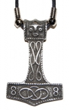 Halskette - Thors Hammer - groß Halskette - Thors Hammer - groß
