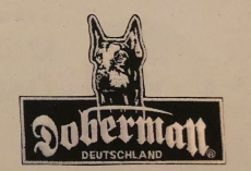 Aufnäher - Doberman - Deutschland Aufnäher - Doberman - Deutschland