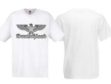 T-Hemd - Reichsadler - Deutschland - silber/weiss T-Hemd - Reichsadler - Deutschland - silber/weiss