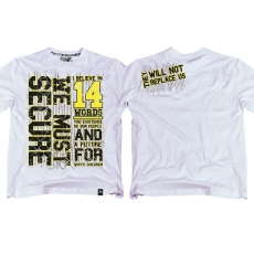 Ansgar Aryan - T-SHIRT - 14 Words - weiß TS Ansgar Aryan - T-SHIRT - 14 Words - weiß TS