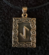 Runen Amulett - Eihwaz - Bronze Runen Amulett - Eihwaz - Bronze