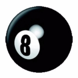 Button - 8 Ball Button - 8 Ball