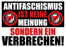 Antifaschismus ist keine Meinung - Aufkleber Paket 50 Stück Antifaschismus ist keine Meinung - Aufkleber Paket 50 Stück