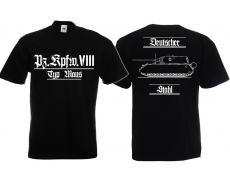 T-Hemd - Fahrzeuge der Wehrmacht - Pz.Kpfw.VIII - Typ Maus T-Hemd - Fahrzeuge der Wehrmacht - Pz.Kpfw.VIII - Typ Maus