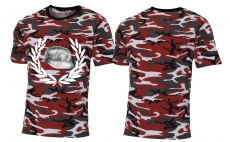 T-Hemd - Der Stahlhelm - rot-camo T-Hemd - Der Stahlhelm - rot-camo