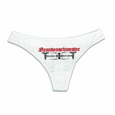 String Tanga - Krankenschwester - weiß String Tanga - Krankenschwester - weiß