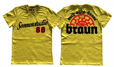 Premium Shirt - Sonnenstudio 88 - gelb Premium Shirt - Sonnenstudio 88 - gelb
