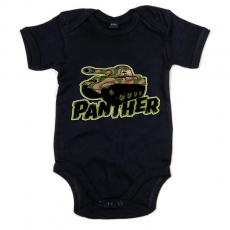 Baby-Bodie - Panther - schwarz Baby-Bodie - Panther - schwarz