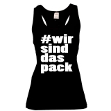Frauen Top - Wir sind das Pack Frauen Top - Wir sind das Pack