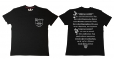Premium Shirt - Walhalla - Brust klein - silber Premium Shirt - Walhalla - Brust klein - silber