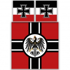 Bettwäsche - Deutsches Reich XXL mit 2 Kissen und XXL-Decke Bettwäsche - Deutsches Reich XXL mit 2 Kissen und XXL-Decke
