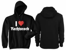 Frauen - Kapuzenpullover - I Love Rechtsrock - schwarz Frauen - Kapuzenpullover - I Love Rechtsrock - schwarz