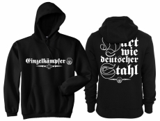 Frauen - Kapuzenpullover - Einzelkämpfer - Hart wie deutscher Stahl Frauen - Kapuzenpullover - Einzelkämpfer - Hart wie deutscher Stahl