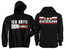 Frauen - Kapuzenpullover - Ich hätte Ihn gewählt! Frauen - Kapuzenpullover - Ich hätte Ihn gewählt!