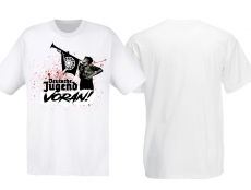 Frauen T-Shirt - Deutsche Jugend voran - weiß Frauen T-Shirt - Deutsche Jugend voran - weiß