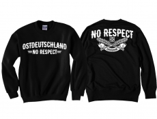 Pullover - Ostdeutschland - No Respect - schwarz/weiß Pullover - Ostdeutschland - No Respect - schwarz/weiß