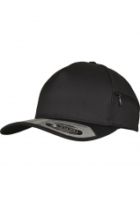 Cap - Snapback - Flexfit 110 Pocket - mit Tasche - schwarz Cap - Snapback - Flexfit 110 Pocket - mit Tasche - schwarz