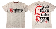 Premium Shirt - Kampfansage - weiß Premium Shirt - Kampfansage - weiß