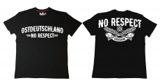 Premium Shirt - Ostdeutschland - No Respect - schwarz Premium Shirt - Ostdeutschland - No Respect - schwarz