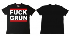 Premium Shirt - Fuck Grün - schwarz Premium Shirt - Fuck Grün - schwarz