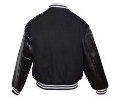 Baseball Jacke - Graphic Dog - schwarz