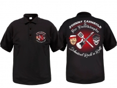 Polo-Shirt - Johnny Zahngold - Schnitzel Rock n Roll Polo-Shirt - Johnny Zahngold - Schnitzel Rock n Roll
