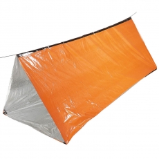 Notfall-Zelt - oange - einseitig alubeschichtet Notfall-Zelt - oange - einseitig alubeschichtet
