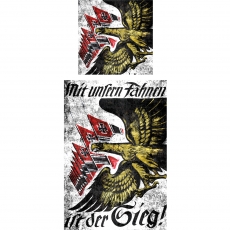 Bettwäsche - Mit unseren Fahnen ist der Sieg Bettwäsche - Mit unseren Fahnen ist der Sieg
