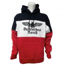 Premium Kapuzenpullover - Deutsches Reich - schwarz/weiß/rot Premium Kapuzenpullover - Deutsches Reich - schwarz/weiß/rot