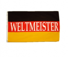 Fahne - Deutschland - Weltmeister +++NUR WENIGE DA+++ANGEBOT (156) Fahne - Deutschland - Weltmeister +++NUR WENIGE DA+++ANGEBOT (156)