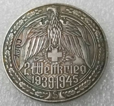 Medallie - Maschinengwehr MG 42 - silbern - Sammleranfertigung
