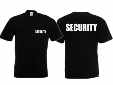 T-Hemd - Security - Beidseitig bedruckt - vorne klein +++RAUSVERKAUF+++ T-Hemd - Security - Beidseitig bedruckt - vorne klein +++RAUSVERKAUF+++