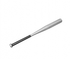 Baseballschläger - 32 - Alu - silber - lang Baseballschläger - 32 - Alu - silber - lang