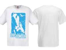 Frauen T-Shirt - Dive Bomber - Ju 87 Stuka - weiss/hellblau Frauen T-Shirt - Dive Bomber - Ju 87 Stuka - weiss/hellblau