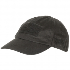 Cap - Einsatz-Cap - mit Klett - schwarz Cap - Einsatz-Cap - mit Klett - schwarz