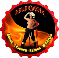 Flaschenöffner / Kapselheber - Feuerwehr Erotik - KH52 Flaschenöffner / Kapselheber - Feuerwehr Erotik - KH52