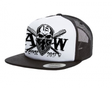 Cap Aryan Warrior - 3-Tone - schwarz - Trucker Cap Cap Aryan Warrior - 3-Tone - schwarz - Trucker Cap