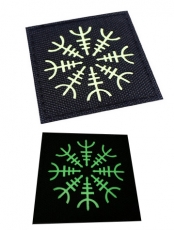 Aufnäher Reflektor - Vegvisir - Motiv 2 Aufnäher Reflektor - Vegvisir - Motiv 2