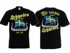 Frauen T-Shirt - Mir reichts ich geh nach Schweden - schwarz Frauen T-Shirt - Mir reichts ich geh nach Schweden - schwarz
