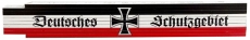 Zollstock - Deutsches Schutzgebiet - schwarz-weiß-rot Zollstock - Deutsches Schutzgebiet - schwarz-weiß-rot