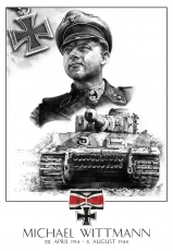 Poster - Kunstdruck - Michael Wittmann - 48x33cm Poster - Kunstdruck - Michael Wittmann - 48x33cm