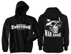 Doberman Frauen - Kapuzenpullover - War Zone Doberman Frauen - Kapuzenpullover - War Zone