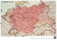 Bildwandkarte - Das Großdeutsche Reich 1942 Bildwandkarte - Das Großdeutsche Reich 1942
