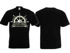 T-Hemd - White Boy Summer - Kriegsmarine - Motiv 1 - schwarz/beige T-Hemd - White Boy Summer - Kriegsmarine - Motiv 1 - schwarz/beige
