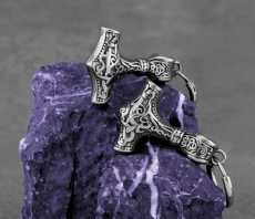 Ohrringe - Thors Hammer - massiv - 1 Paar Ohrringe - Thors Hammer - massiv - 1 Paar