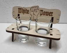 Schnapsglas Set - White Power Schnapsglas Set - White Power