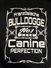 T-Hemd -Französische Bulldogge +++Einzelstück+++ Größe XL T-Hemd -Französische Bulldogge +++Einzelstück+++ Größe XL