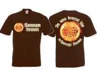 Frauen T-Shirt - Sonnenbraun - braun Frauen T-Shirt - Sonnenbraun - braun