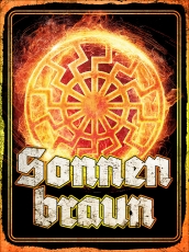 Blechschild - 30x40cm - Sonnenbraun Blechschild - 30x40cm - Sonnenbraun