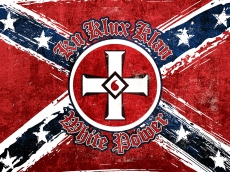 Blechschild - 30x40cm - KKK - White Power - Südstaaten Blechschild - 30x40cm - KKK - White Power - Südstaaten